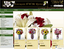 Tablet Screenshot of fleuristehwmckenna.com